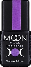 Baza kolorowa neonowa do paznokci - Moon Full Neon Base — Zdjęcie N1