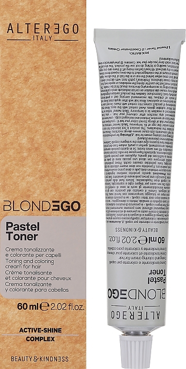 Profesjonalna farba do włosów bez amoniaku - Alter Ego Be Blonde Pure Toner