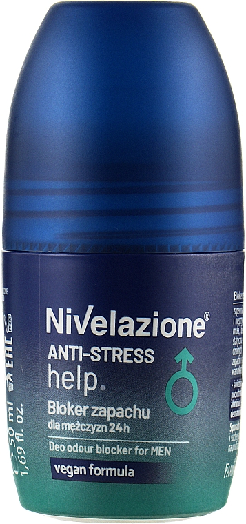 Dezodorant w kulce dla mężczyzn - Farmona Nivelazione Anti-Stress help — Zdjęcie N1