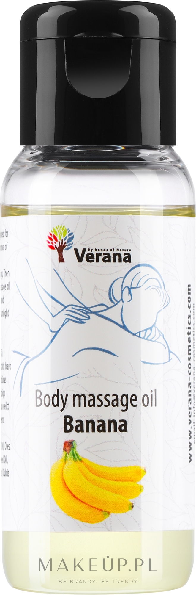 Olejek do masażu ciała Banan - Verana Body Massage Oil  — Zdjęcie 30 ml