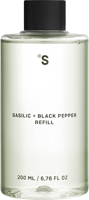 Wkład do dyfuzora zapachowego Bazylia + czarny pieprz - Sister's Aroma Basilic + Black Pepper Refill — Zdjęcie N1