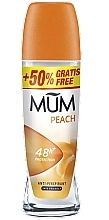 Antyperspirant w kulce Brzoskwinia - Mum Peach 48H+ Protection Anti-Perspirant  — Zdjęcie N1