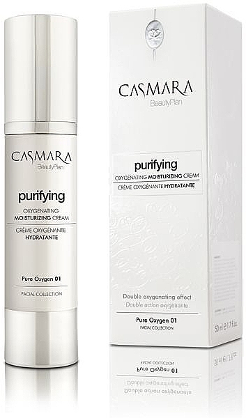 Krem nawilżający Pure Oxygen 01 - Casmara Pure Oxygen 01 Purifying Oxygenating Moisturizing Cream — Zdjęcie N1