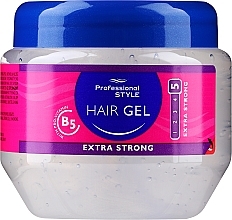 Kup Żel do stylizacji włosów - Professional Style Hair Gel Extra Strong With Pro Vitamin B5