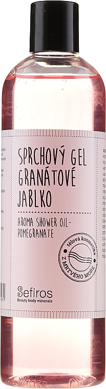 Olejek pod prysznic Granat - Sefiros Aroma Shower Oil Pomegranate — Zdjęcie N1