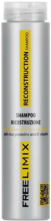 Prostujący szampon termoochronny do włosów - Freelimix Reconstruction Shampoo — Zdjęcie N1
