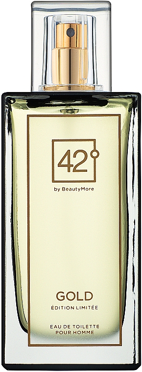 42° by Beauty More Gold Edition Limitée Pour Homme - Woda toaletowa — Zdjęcie N1