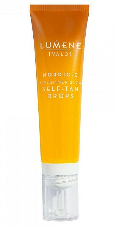 Samoopalające krople do twarzy - Lumene Valo Nordic-C Self Tan Drops — Zdjęcie N1
