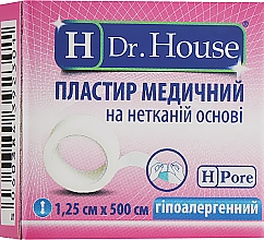 Kup Plaster medyczny z włókniny 1,25 x 500 cm - H Dr. House
