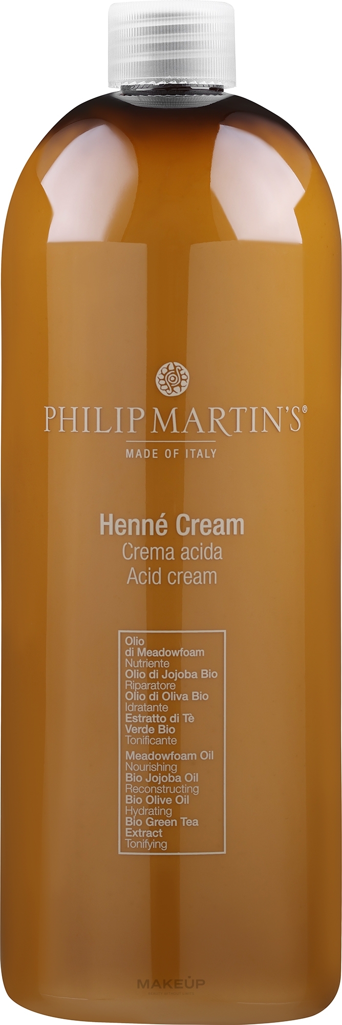 Krem utleniający do henny - Philip Martin's Henne Cream — Zdjęcie 500 ml