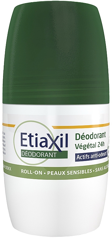 Organiczny dezodorant w kulce - Etiaxil Deodorant Vegetal Protection 24H Roll-on