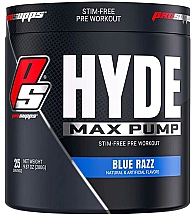 Kup Kompleks przedtreningowy - Pro Supps Hyde Max Pump Blue Razz