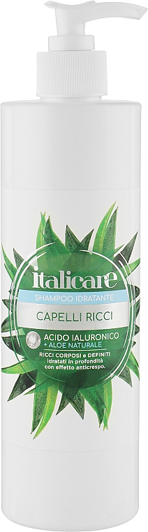 Nawilżający szampon do włosów - Italicare Idratante Shampoo — Zdjęcie N3