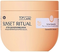 Naprawcza maska do włosów po kąpieli słonecznej - Lisap Top Care Sunset Ritual After-Sun Repairing Mask — Zdjęcie N1