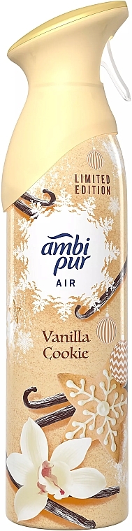 Odświeżacz powietrza Waniliowe ciasteczka - Ambi Pur Vanilla Cookie Air Freshener Spray — Zdjęcie N1