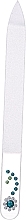 Pilnik do paznokci, 9 cm, z 1 kwiatkiem - Nippes Solingen Nail File Desing 1 755 E — Zdjęcie N1