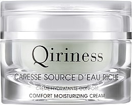 Wzbogacony nawilżający krem ​​do twarzy - Qiriness Caresse Source d'Eau Riche Comfort Moisturizing Cream — Zdjęcie N1