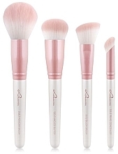 Zestaw pędzli do makijażu, 4 szt. - Luvia Flawless Face Brush Set  — Zdjęcie N1