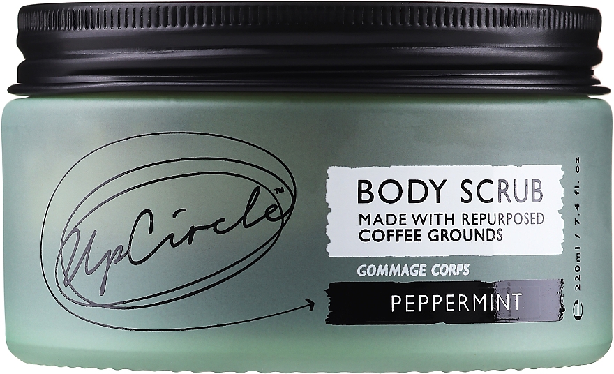 Peeling kawowy do ciała Mięta pieprzowa - Upcircle Coffee Body Scrub With Peppermint — Zdjęcie N2