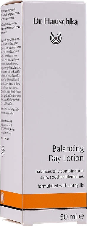 Regulujący fluid do twarzy na dzień - Dr Hauschka Balancing Day Lotion — Zdjęcie N2