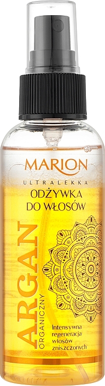 Ultralekka odżywka z olejem arganowym do włosów - Marion 7 Efektów
