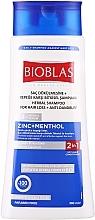 Kup Szampon przeciw wypadaniu włosów i łupieżowi - Bioblas Zinc Pyrithione Against Hair Loss And Dandruff Shampoo
