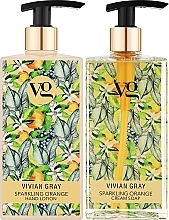 Zestaw - Vivian Gray Sparkling Orange (h/soap/350ml + h/lot/350ml) — Zdjęcie N2