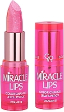 Pomadka żelowa zmieniająca kolor - Golden Rose Miracle Lips Color Change Jelly Lipstick  — Zdjęcie N1
