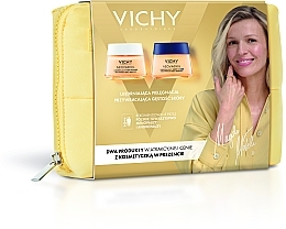Kup Zestaw do pielęgnacji twarzy - Vichy Neovadiol (d/cr/50ml + n/cr/50ml + pouch)