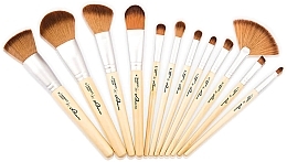 Zestaw pędzli do makijażu, 12 szt. - Luvia Cosmetics Bamboo’s Root Brush Set — Zdjęcie N3