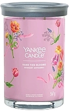 Świeca zapachowa w szkle Hand Tied Blooms, 2 knoty - Yankee Candle Singnature — Zdjęcie N1