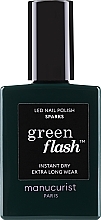 Lakier do paznokci - Manucurist Green Flash Led Nail Polish — Zdjęcie N1