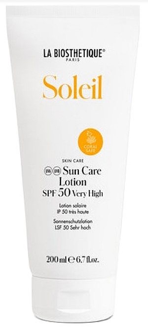 Balsam do ciała z filtrem przeciwsłonecznym - La Biosthetique Soleil Sun Care Body Lotion SPF 50 — Zdjęcie N1