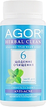 Kup Codzienne oczyszczanie No6 dla cery dojrzałej, problematycznej i tłustej - Agor Herbal Clean Anti-Acne