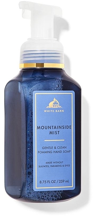 Mydło do rąk - Bath & Body Works Mountainside Mist Gentle & Clean Foaming Hand Soap — Zdjęcie N1