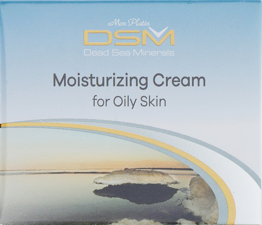 Nawilżający krem na dzień do twarzy do cery tłustej - Mon Platin DSM Moisturing Cream For Oily Skin