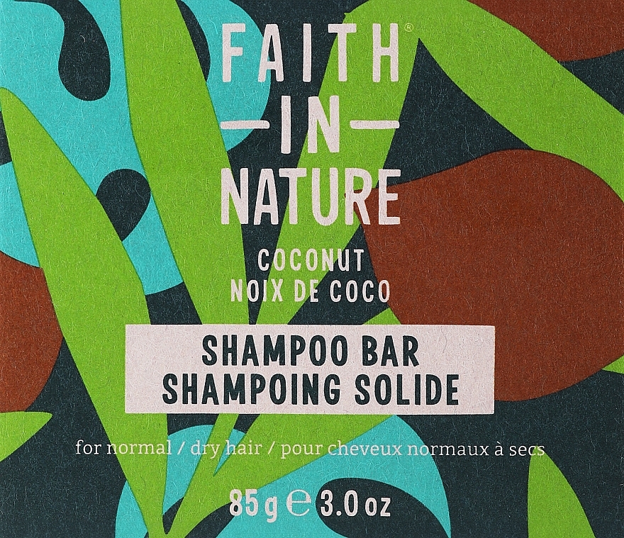 Szampon w kostce - Faith In Nature Coconut & Shea Butter Shampoo Bar — Zdjęcie N1
