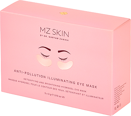 Rozświetlająca maska pod oczy - MZ Skin Anti Pollution Illuminating Eye Mask  — Zdjęcie N1