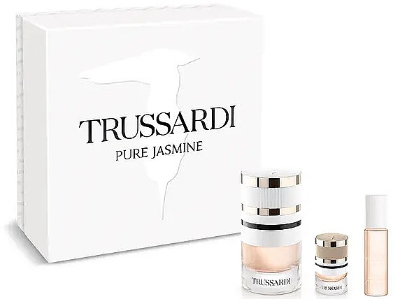 Trussardi Pure Jasmine - Zestaw (edp/60ml + edp/7ml + edp/10ml) — Zdjęcie N1