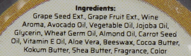 Naturalny ajurwedyjski balsam do ust Grejpfrut z woskiem pszczelim i miodem - Khadi Organique Wine Grapefruit Lip Balm — Zdjęcie N4