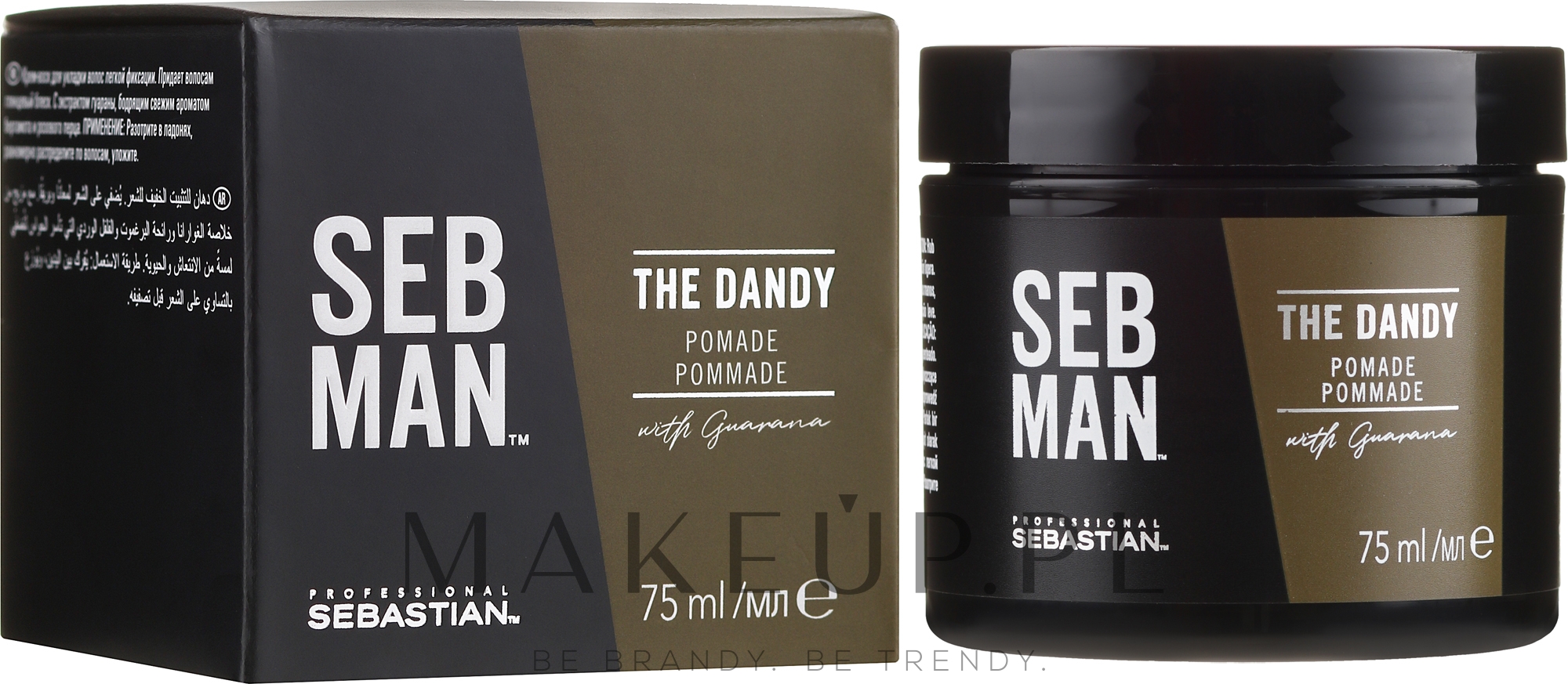 Pomada do stylizacji włosów dla mężczyzn - Sebastian Professional SEB MAN The Dandy — Zdjęcie 75 ml