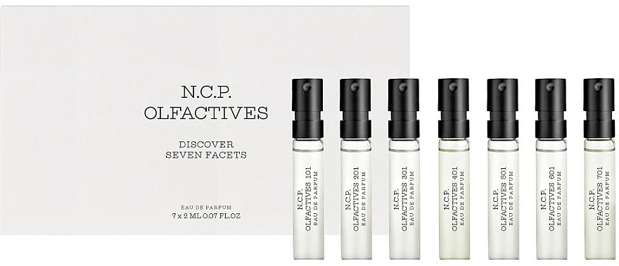 N.C.P. Olfactives Original Edition Seven Facets Discovery Set - Zestaw (edp 7 x 2 ml) — Zdjęcie N1