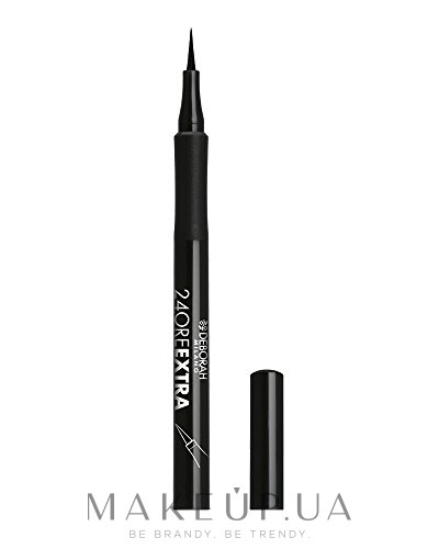 Wodoodporny eyeliner w pisaku - Deborah 24ore Extra Eyeliner Pen — Zdjęcie Black