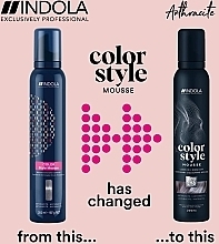Koloryzujący mus do stylizacji włosów - Indola Color Style Mousse — Zdjęcie N4