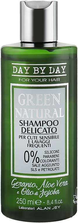 Delikatny szampon do skóry wrażliwej - Alan Jey Green Natural Delicate Shampoo — Zdjęcie N1