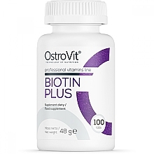 Kup Kompleks z biotyną, cynkiem, selenem i kwasem foliowym - OstroVit Biotin Plus