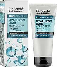 Głęboko nawilżający krem do włosów - Dr Sante Hyaluron Hair Deep Hydration Aqua Cream — Zdjęcie N2