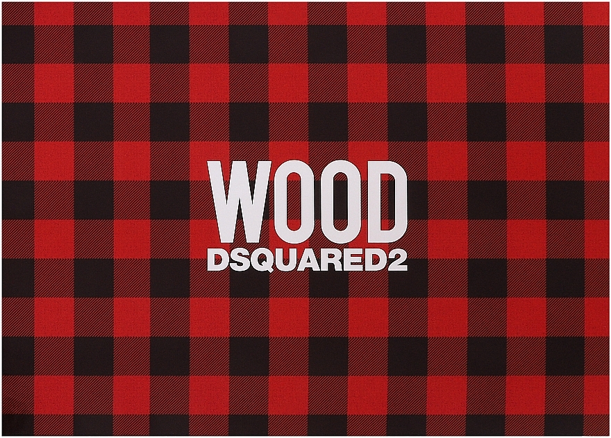 Dsquared2 Wood Pour Homme - Zestaw (edt 100 ml + sh/gel 100 ml + wallet)