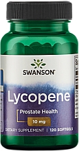 Likopen dla zdrowia prostaty, 10 mg 120 szt. - Swanson Lycopene — Zdjęcie N1