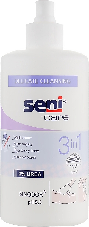 Myjący krem do ciała 3 w 1 - Seni Care Wash Cream